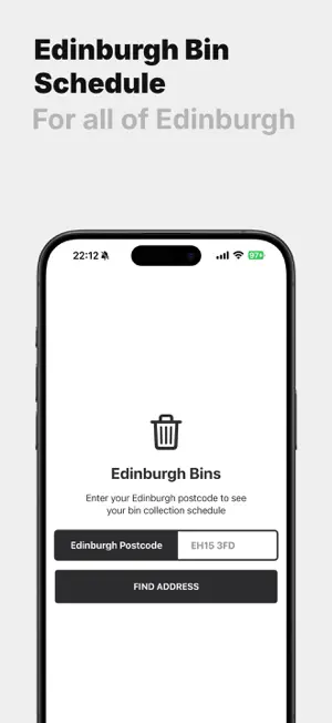 Edinburgh Bins screenshot 2