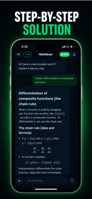 MathScan: AI Math Tutor Screenshot 2 of 4