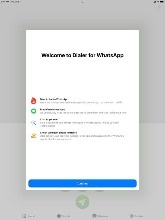 Screenshot #4 pour Message Direct pour WhatsApp