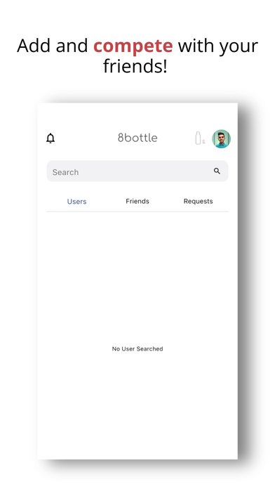 8bottle iPhone screenshot 4 - Health & Fitness app
