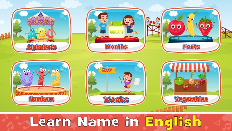 Basic Learning English Names screenshot-4
