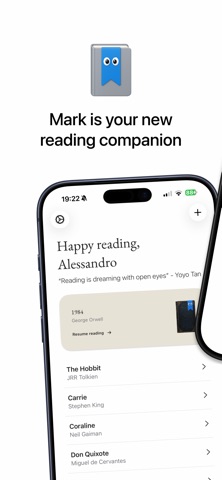 Mark - your reading companion screenshot