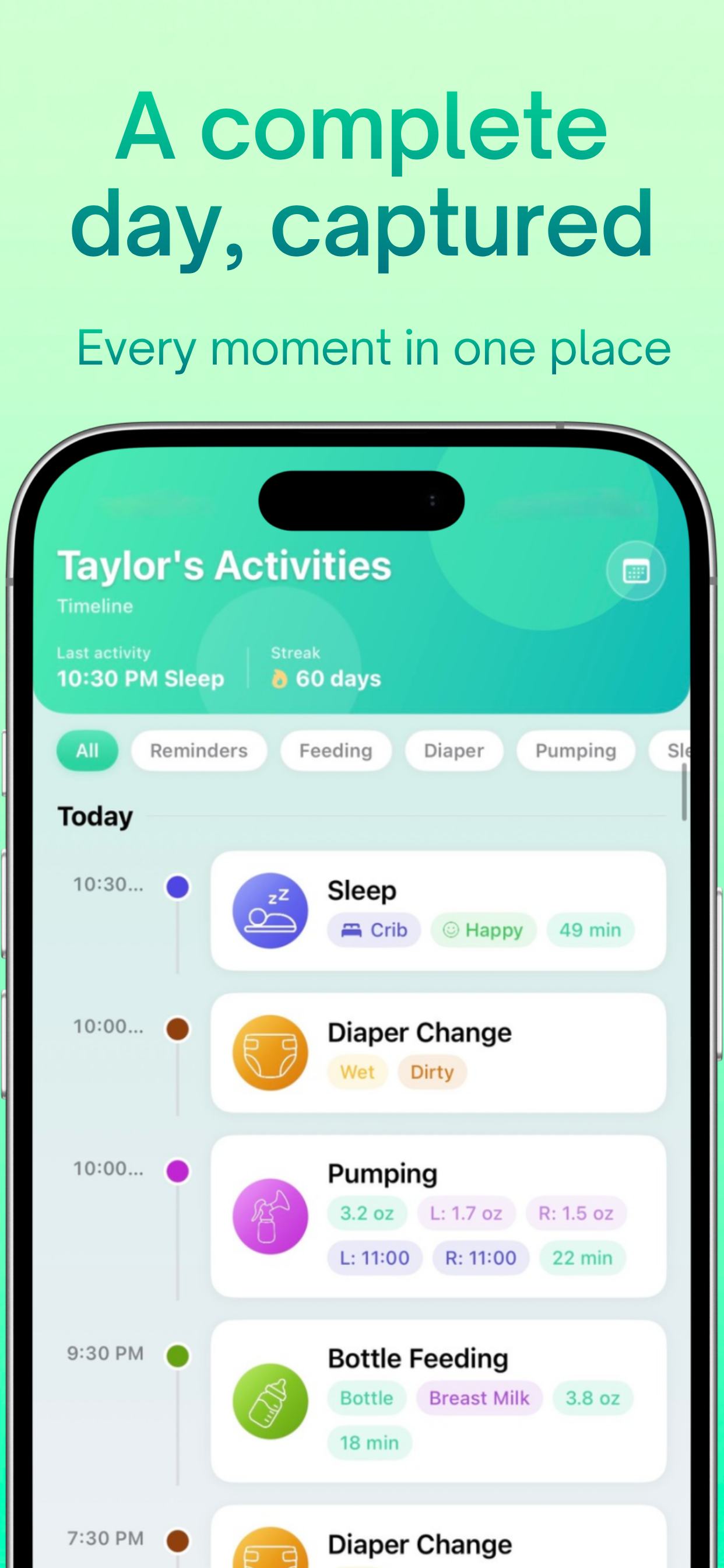 TinySteps: Baby Tracker App