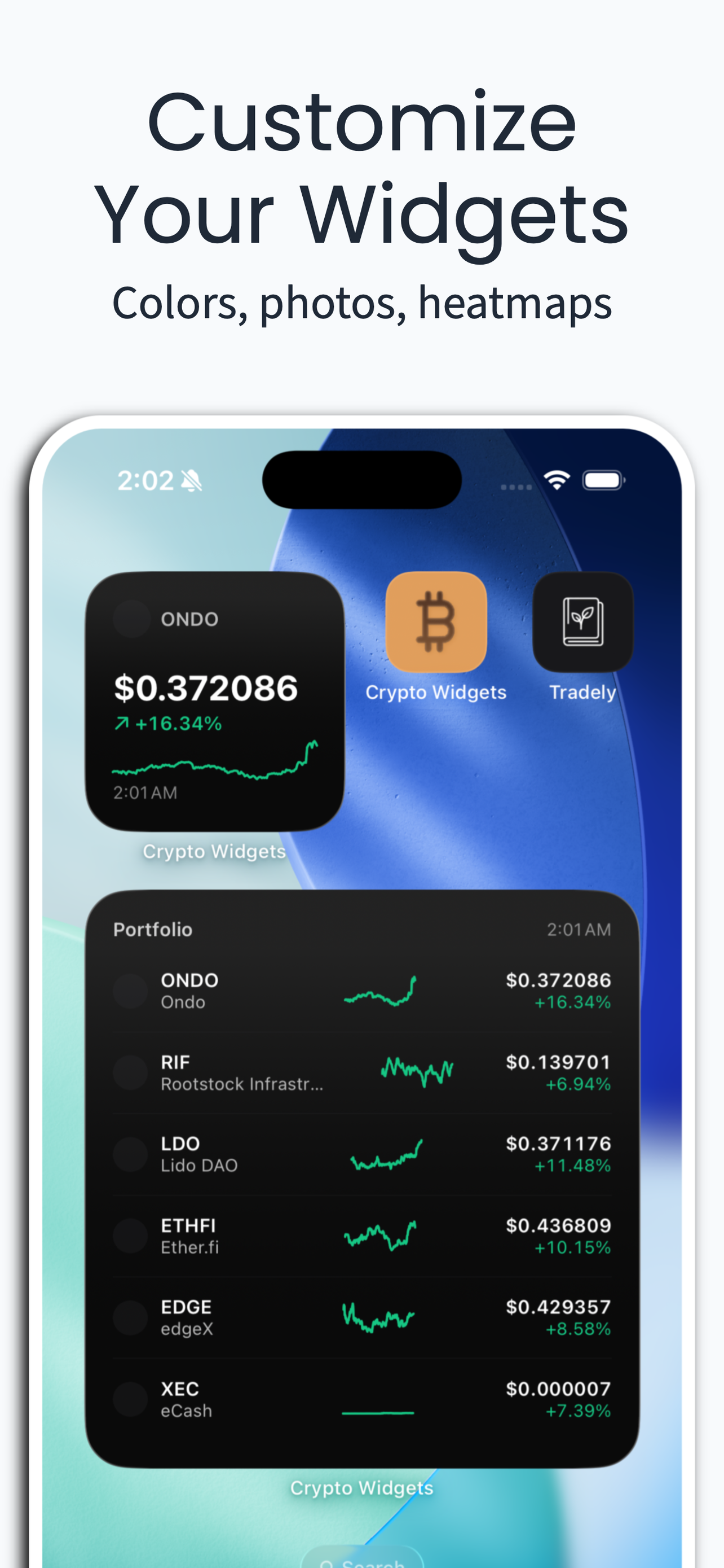 Crypto Widgets Tracker screenshot 7