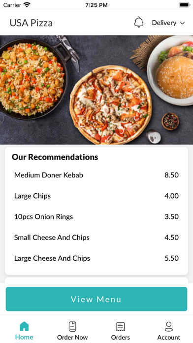 USA Pizza Screenshot