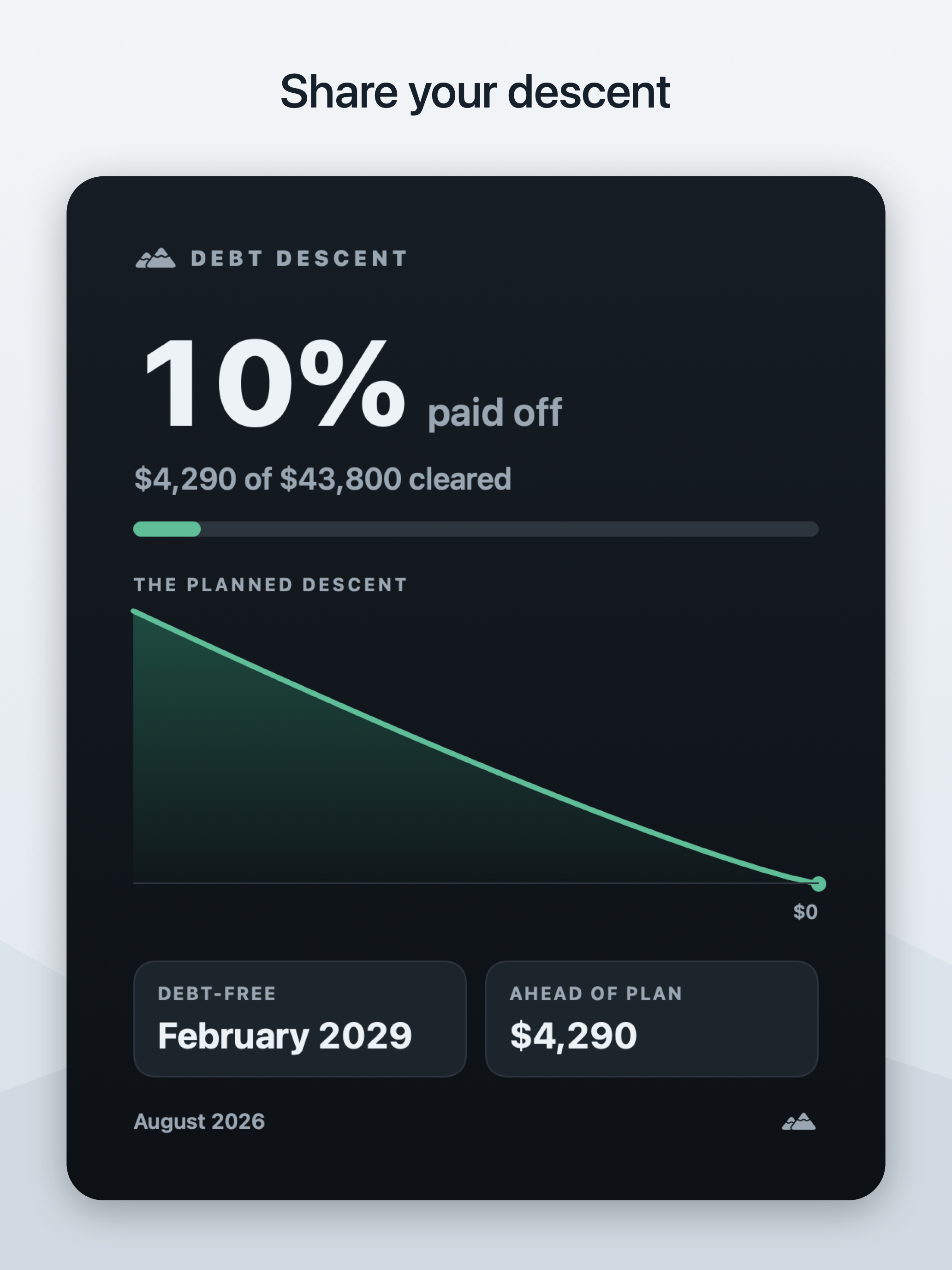 Debt Descent: Payoff Planner screenshot 15