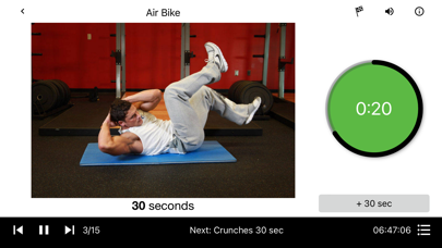 StayFit workout trainer Screenshot