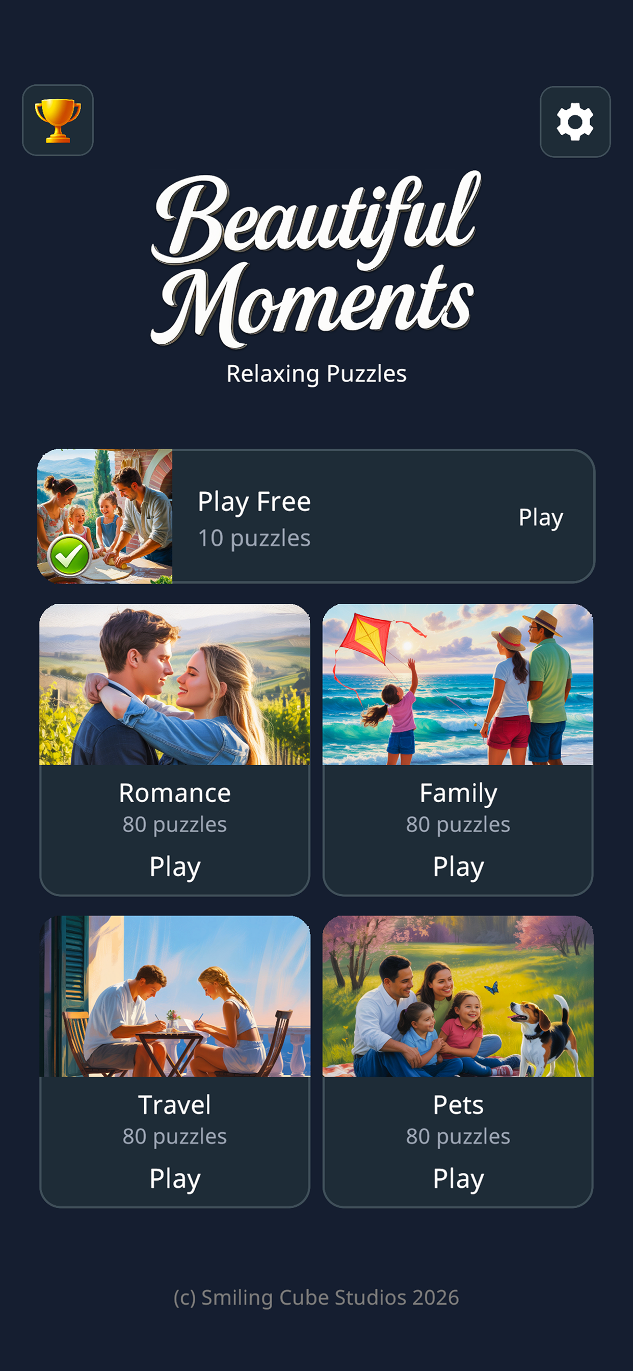 Beautiful Moments Puzzles screenshot 6