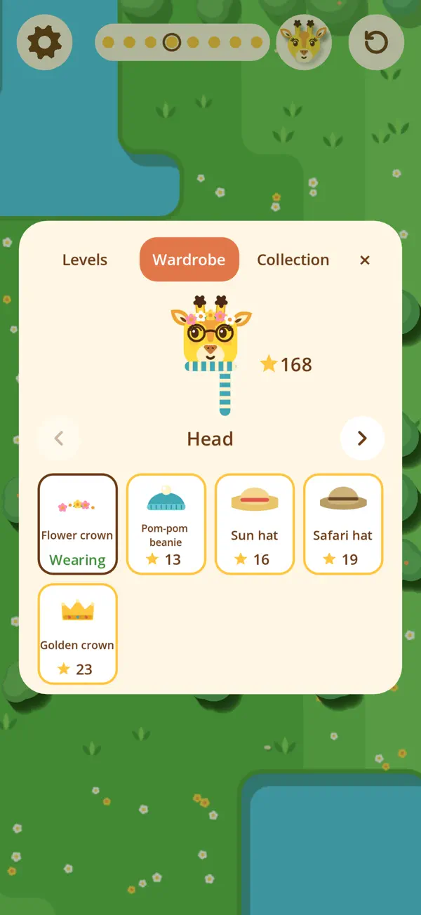 Grazing Giraffe: Logic Puzzles 游戏截图