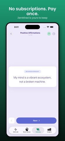 ZenWired: Focus,Fidget,Calm screenshot