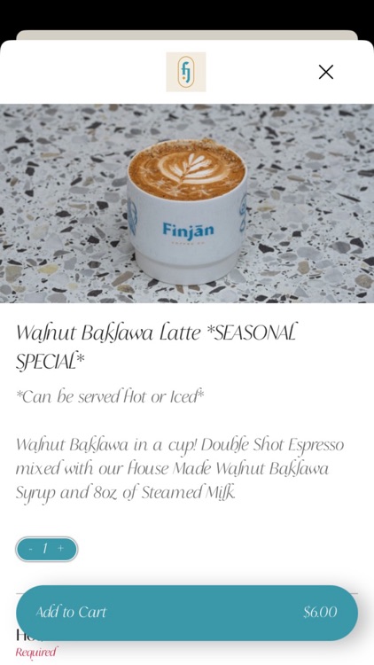 Finjan - Order Online