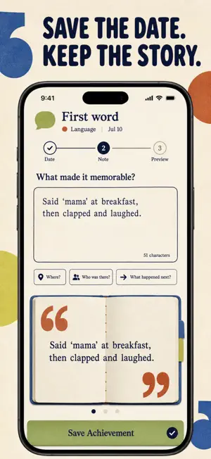 Baby Milestone Checklist 0-3 screenshot 4