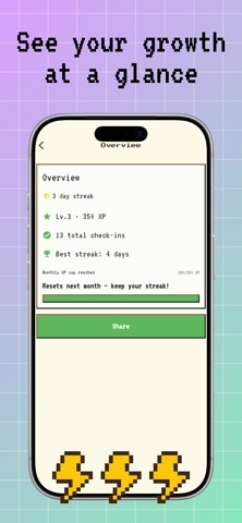 Habixel - Build Habit Tracker iPhone screenshot