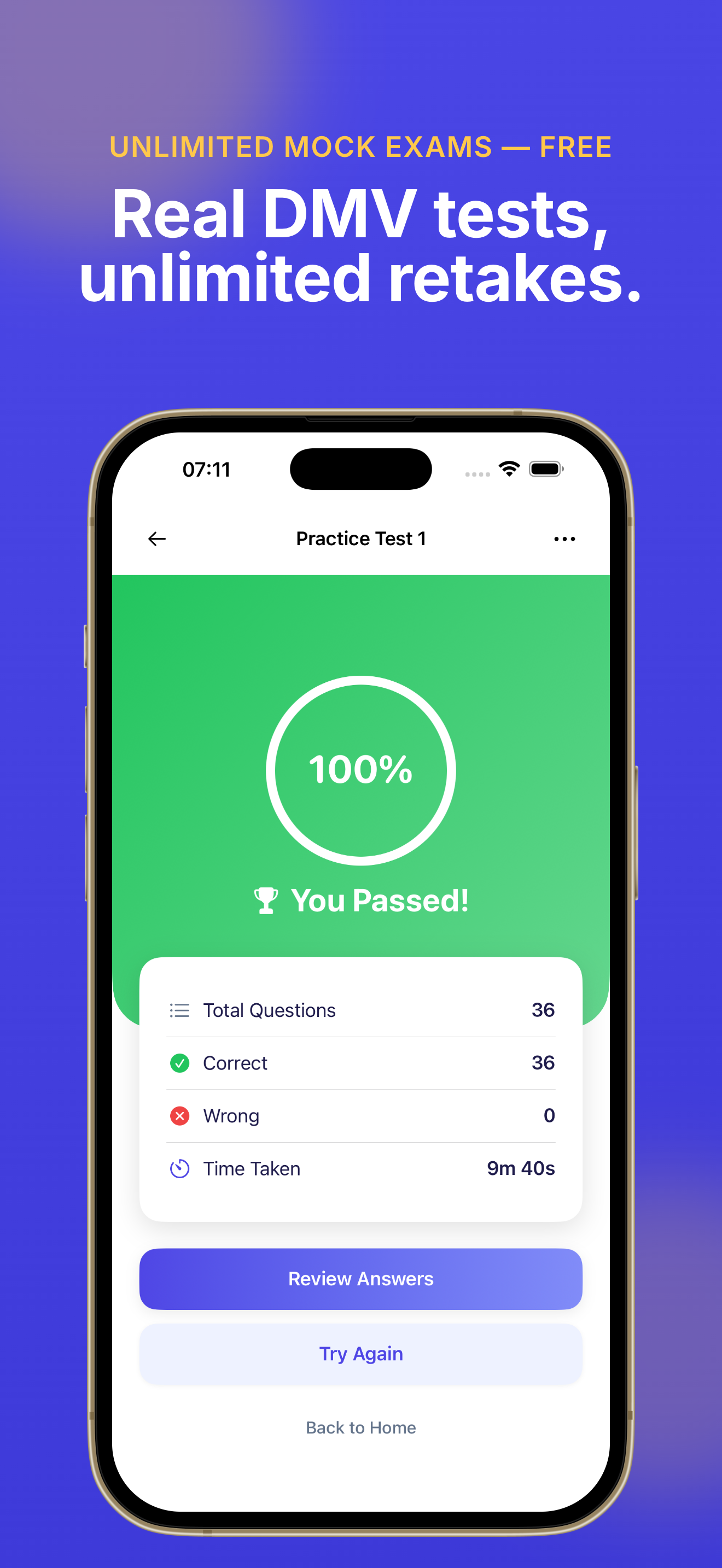 DMV Permit Test Prep - 2026 screenshot 3