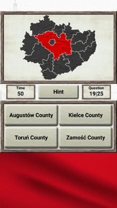 Poland Geography - Quiz Game screenshot 3