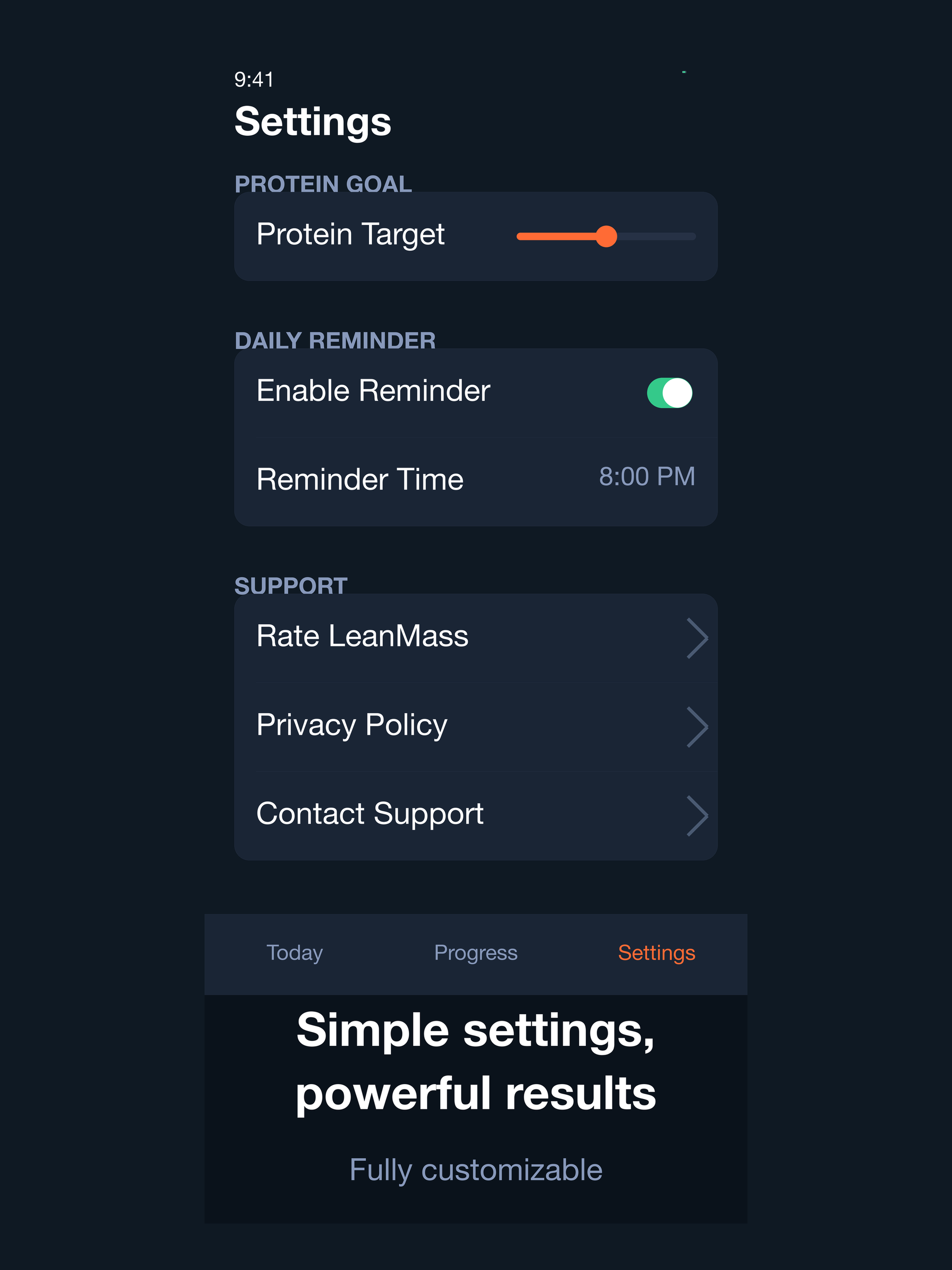 LeanMass: GLP-1 Muscle Tracker screenshot 10