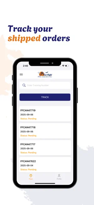 First Flight Couriers Inc. screenshot 3