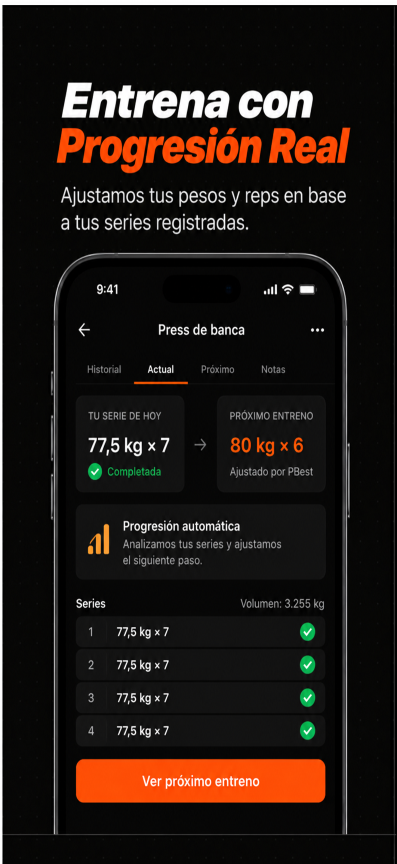 PBest – Progresión en el Gym