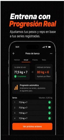 PBest – Progresión en el Gym Screenshot 1 of 5