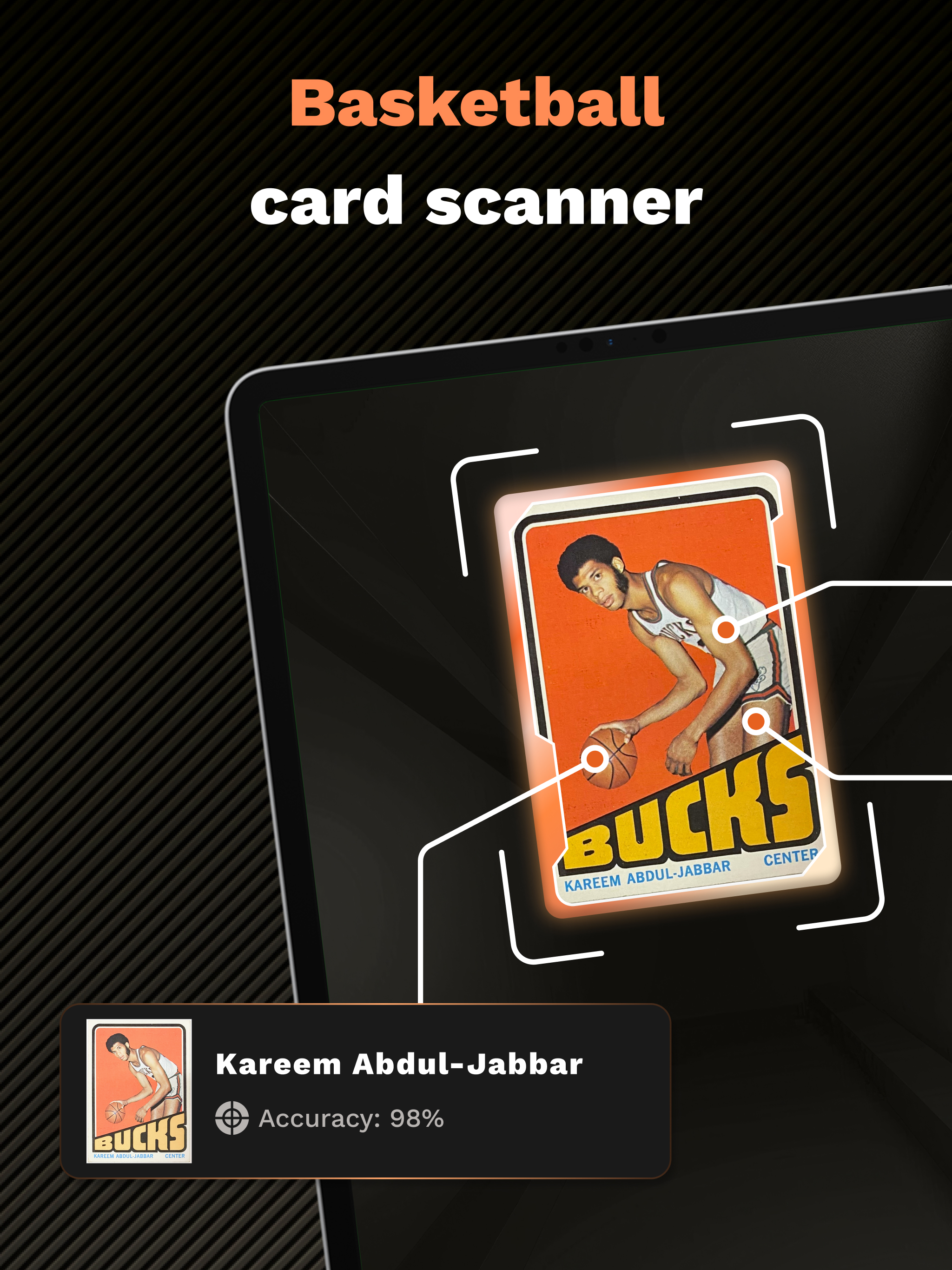 Basketball Card Scanner Value screenshot 6