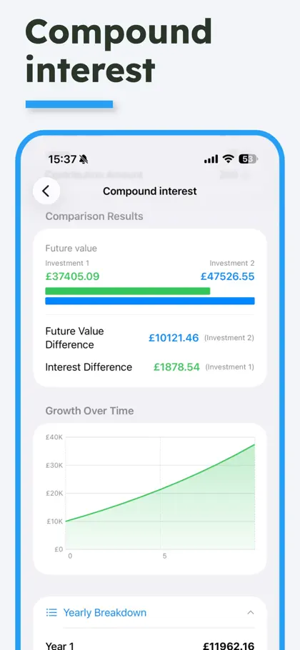 Financial Calculator: Percent screenshot 6 of 6
