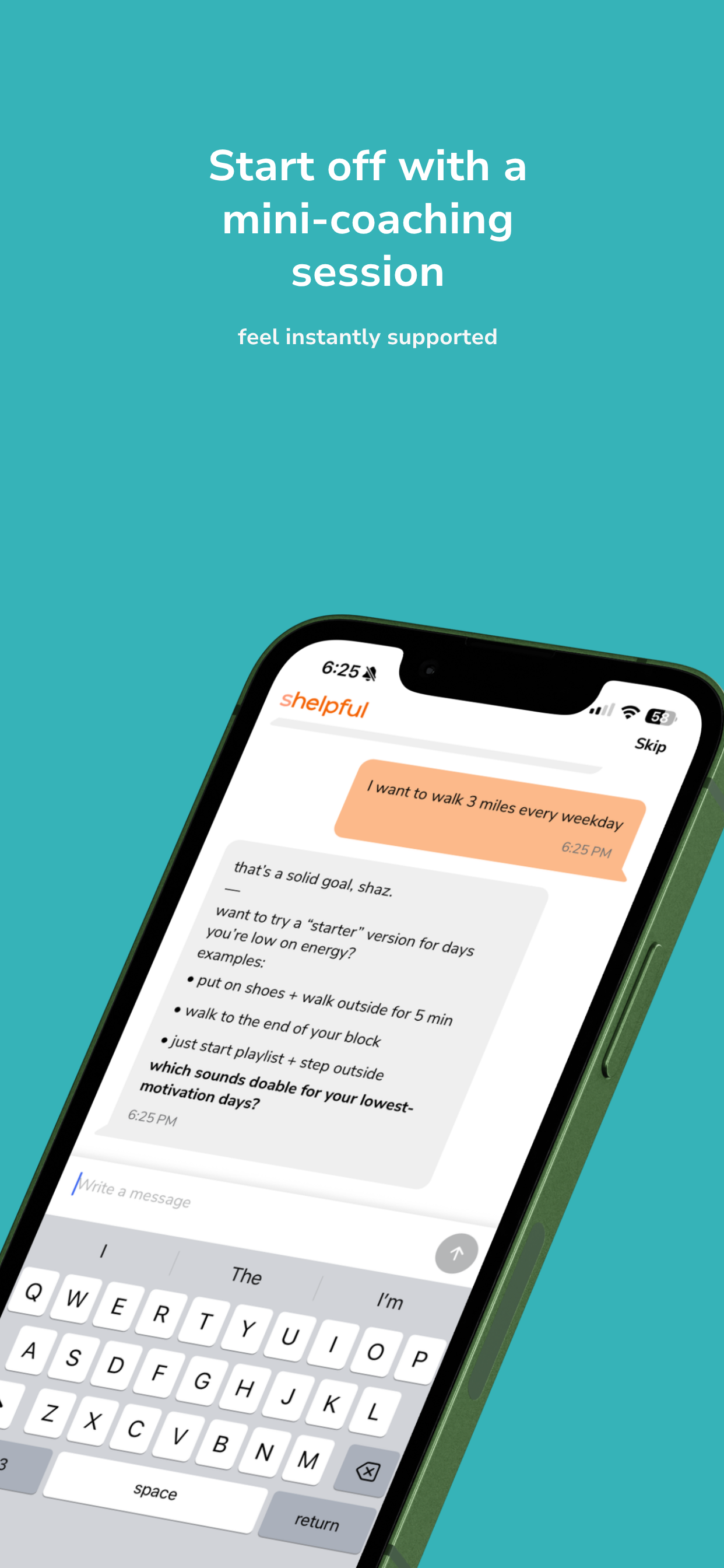 shelpful: AI for ADHD Tasks