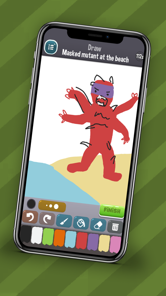 #4. Drawing Phone | Draw & Guess (iOS) 由: Mircea Craciun