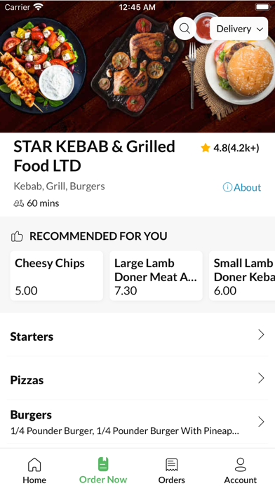 Star Kebab Southampton Screenshot