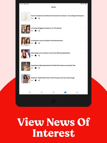 Beauty Magazine: Tips & Videos iPad screenshot