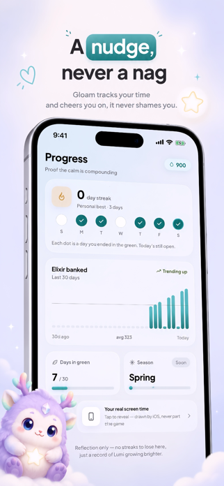 Gloam: Screen Time Screenshot 4 of 6
