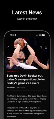 Arizona Sports 98.7 FM iPhone screenshot