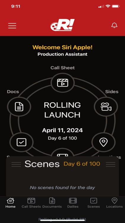 Rolling! Mobile App
