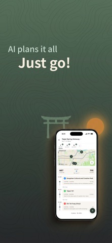 TabiDay - AI Trip Planner Screenshot 1 of 5
