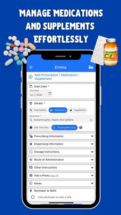 Health Record - KeepTrackMed screenshot-6