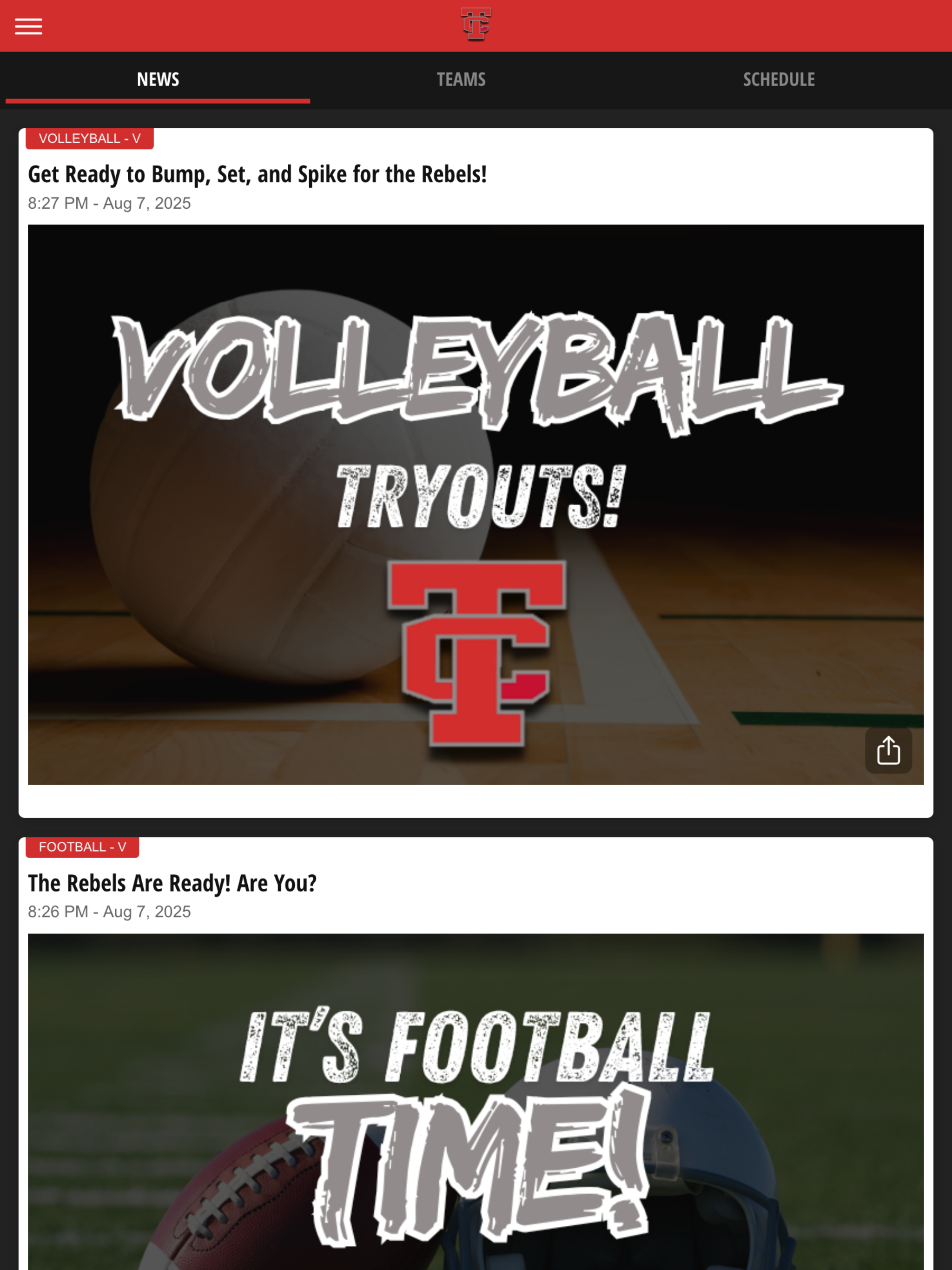 Todd County Athletics screenshot 9