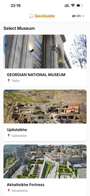 GeoGuide - Audio Guide screenshot 1