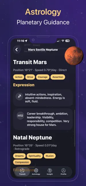 Personal Astrology: AstrologyX screenshot 3