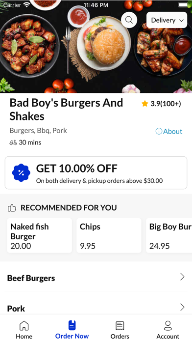 Bad Boys Burgers And Shakes Screenshot