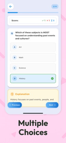 Brain Assist - AI Quiz & TTS screenshot