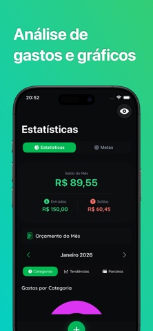 GastandoYa - Finanças Pessoais screenshot