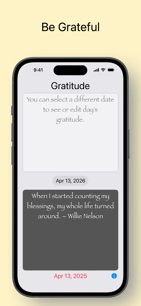 Screenshot #3 pour Grateful I Am