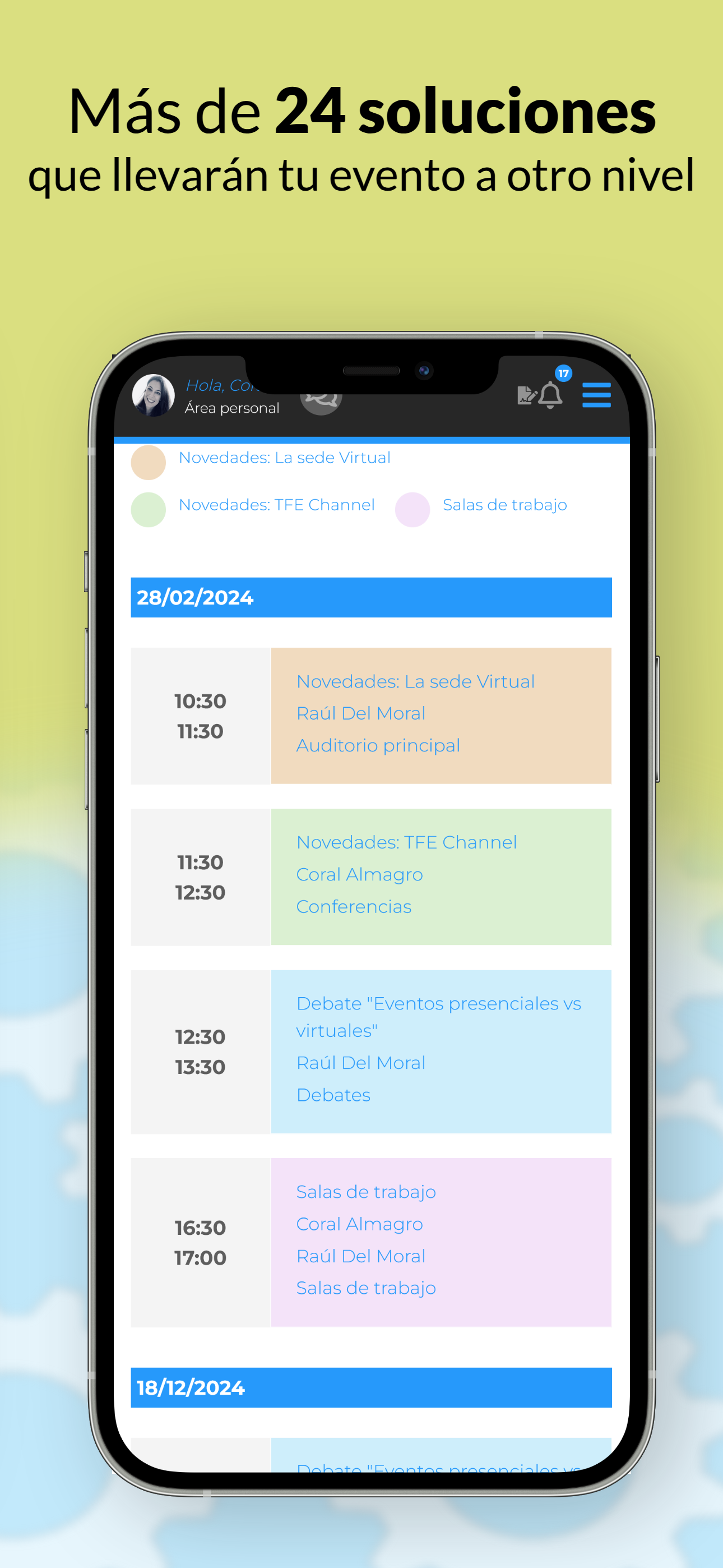 TFE1. App para eventos screenshot 4