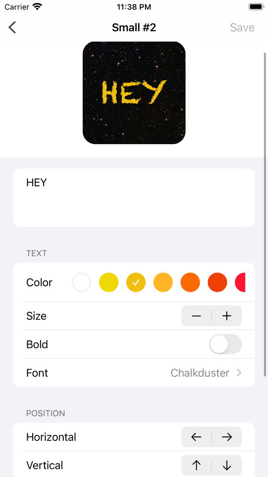 #5. X Widget (iOS) Podle: 雪 赵