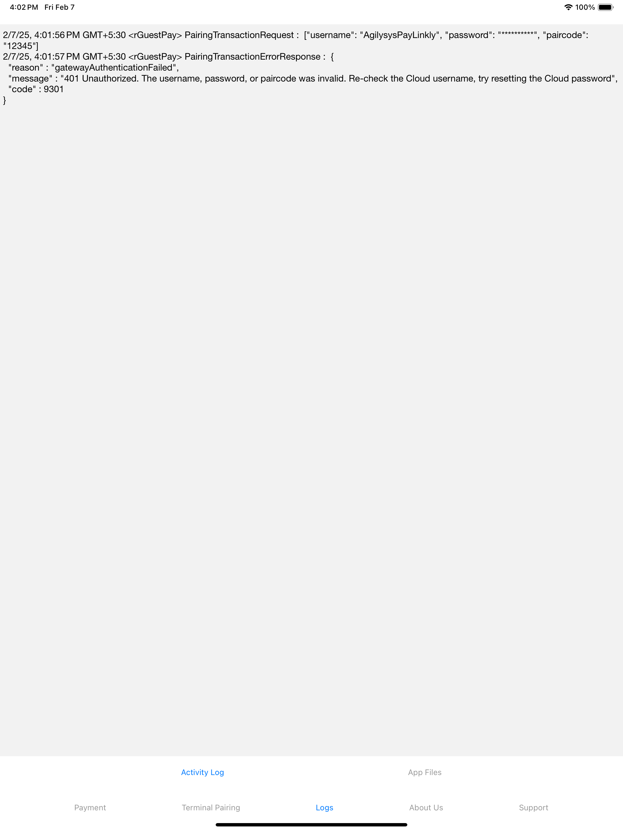 Agilysys Pay Linkly screenshot 9