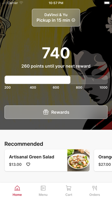 DaVinci & Yu app screenshot