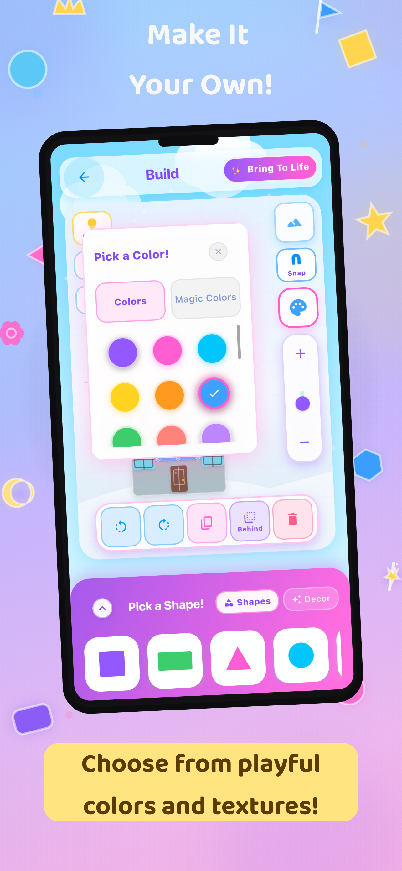 TinkSnap: Shape Builder screenshot 3