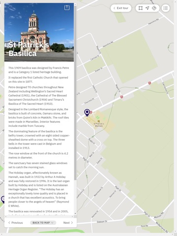 Waimate App iPad screenshot