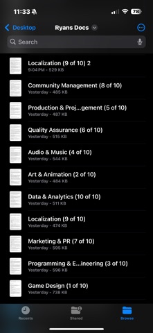 Game Dev Studio - AI Agent iPhone screenshot