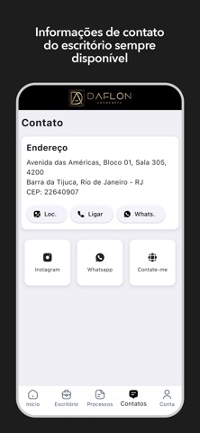 Daflon Advocacia screenshot
