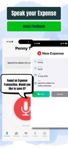 PennyTalk – Voice Budget screenshot